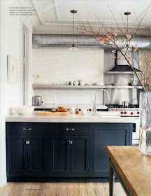 black kitchen cabinets