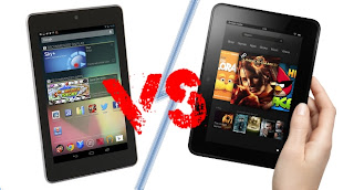 Amazon Kindle Fire HD vs Google Nexus 7: memory
