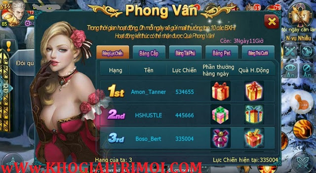 Game Holy War khai mở máy chủ S52 - Alfred