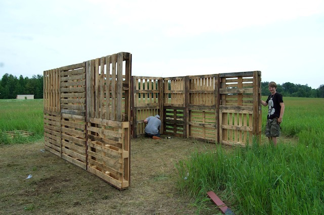 using this as a guide we re building a storage shed future sheep barn ...