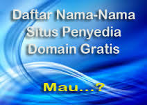 Situs Penyedia Domain Gratis