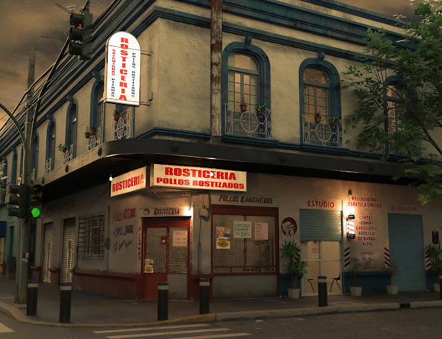 Dive into the Heart of Mexico City with DAZ 3D's Latest Scene