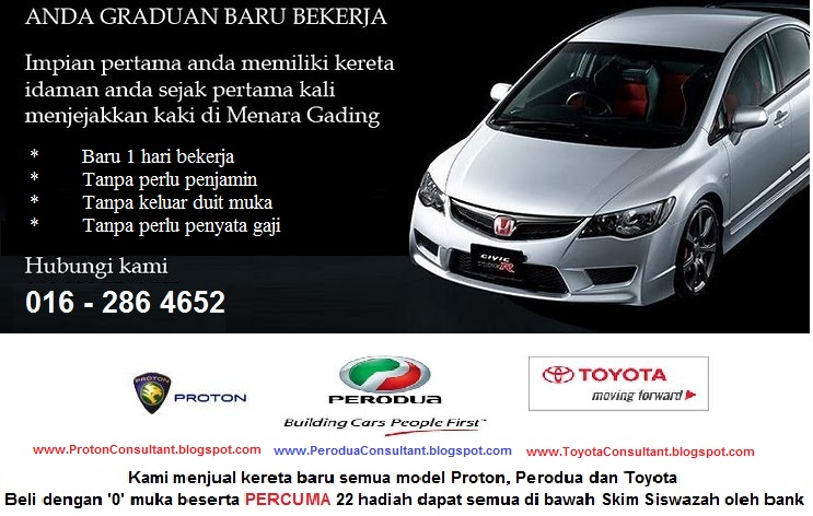 Beli kereta dapat Hadiah banyak dan 0 downpayment