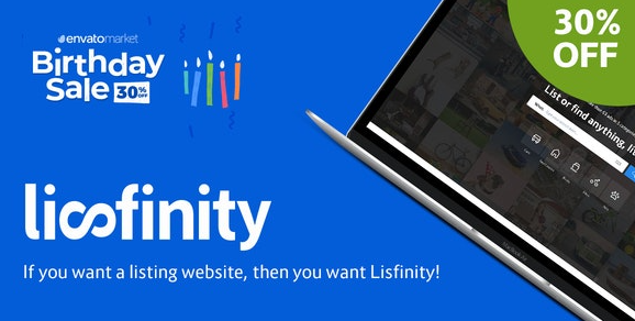 Lisfinity v1.3.9 – Classified Ads WordPress Theme Free Download