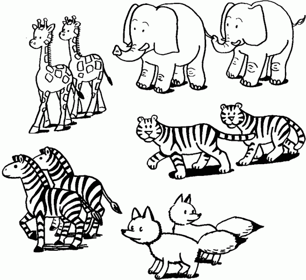 Land Animals Coloring Pages Pages Realistic Pages  Images About Farm  Animals On Smlf