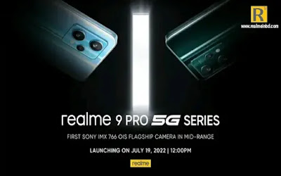 Realme 9 Pro+ 5G বাংলাদেশের প্রথম Sony IMX 766 OIS Camera in Mid-range আসছে