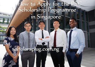 How to Apply for the PSC Scholarship Programme in Singapore for 2023–2024