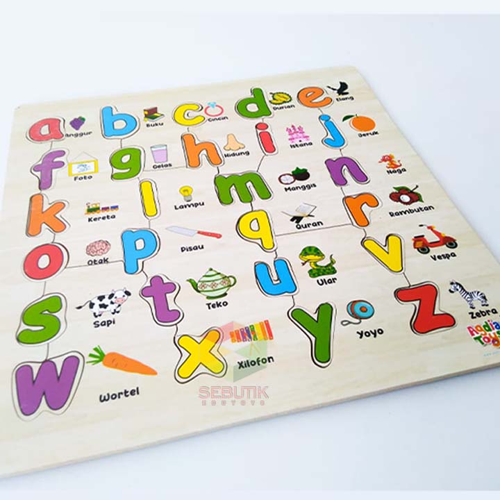 Puzzle Abjad Kecil New