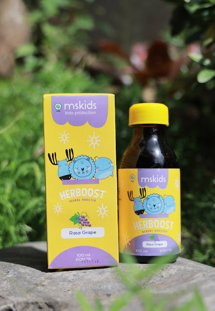 Ms Glow Kids Herboost vitamin untuk anak