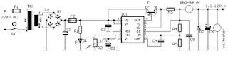 1.3 - 12.2 VDC Variable Power Supply