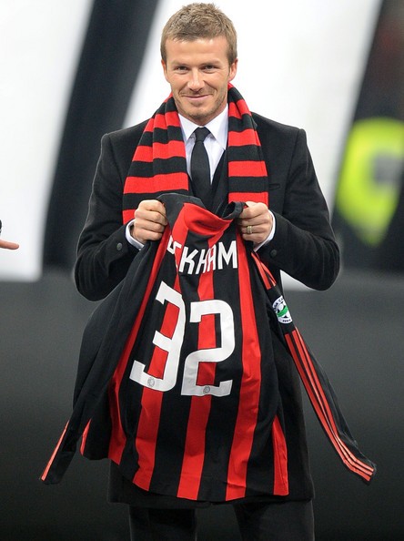 david beckham milan