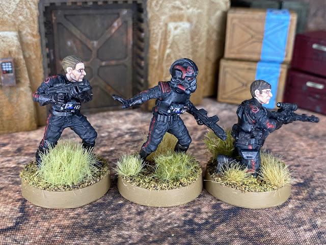 Star Wars Legion Inferno Squad (Imperial Special Forces) miniatures