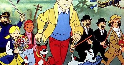 私とカートゥーンと鈴と タンタンの冒険 呪われた湖の謎 Tintin Et