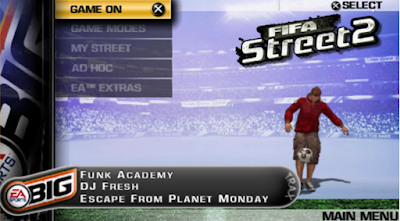  Now I will share a different game than I have shared on the blog so far Texture FIFA Street 2 2018 for PPSSPP