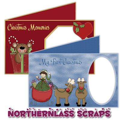 http://nothernlassscraps.blogspot.com/2009/12/freebie-christmas-cards.html