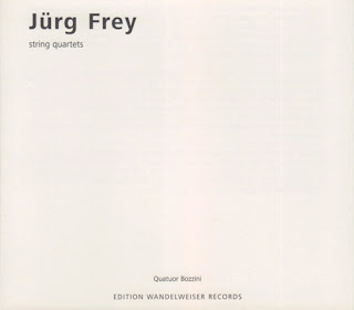 Jürg Frey, String Quartets, Edition Wandelweiser