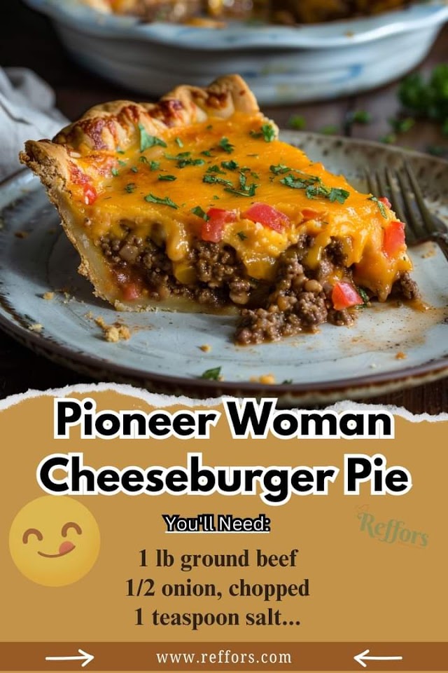 Pioneer Woman Cheeseburger Pie,