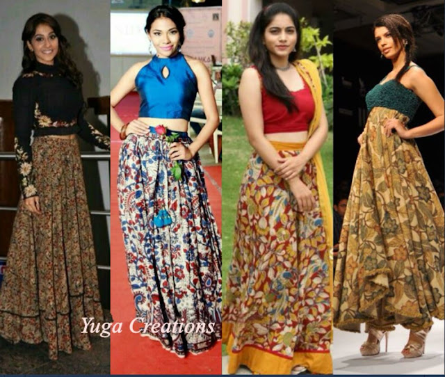 Kalamkari Lehengas