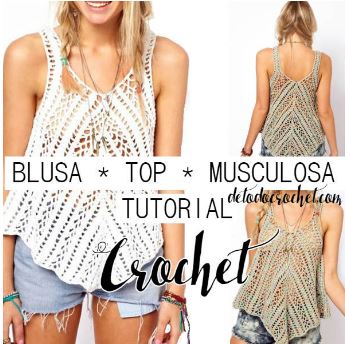 Blusa de mujer para tejer