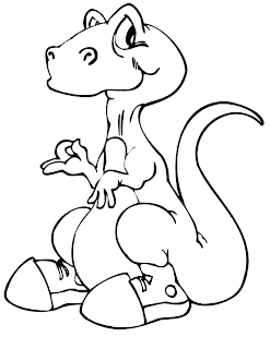 dinosaur printable coloring pages