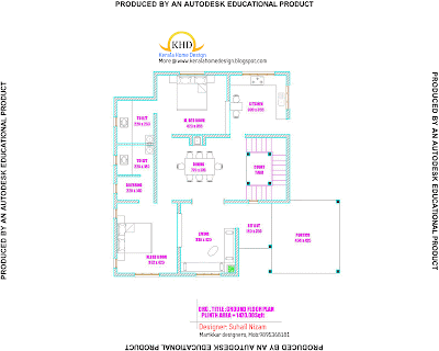 220 square meter (2377 Square Feet) House Elevation - July 2011