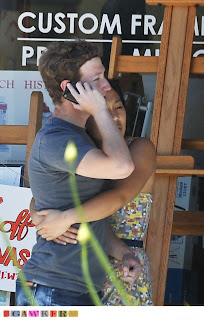 Priscilla Chan and mark zuckerberg hugging in market