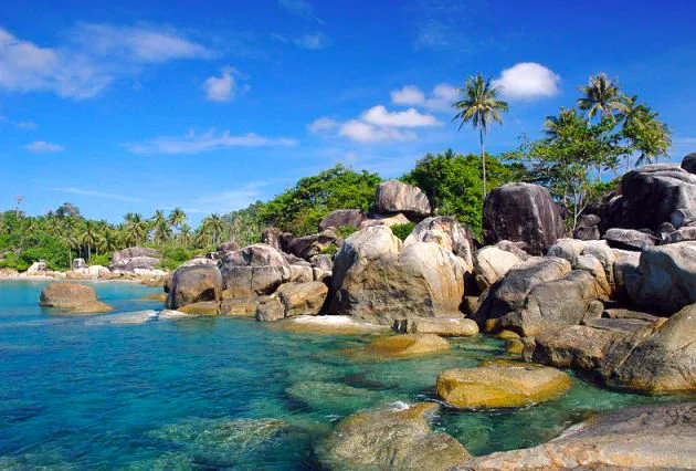 Gambar Pantai Tanjung Tinggi Di Bangka Belitung