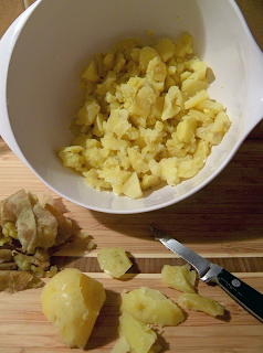 Demo of How to Peel and Slice Potatoes