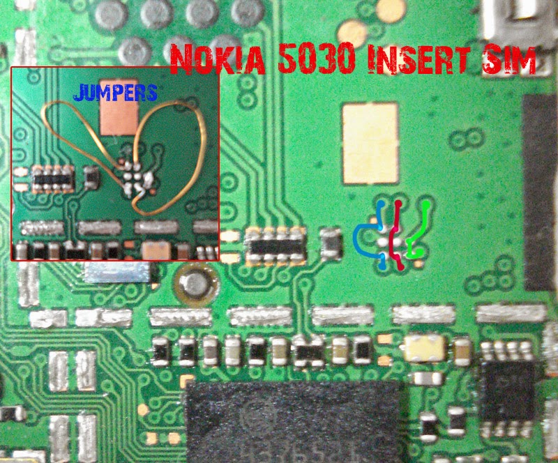 Solusi nokia 5030 insert sim jumper solution | Teknik