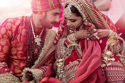 Deepika Padukone and Ranveer Singh Wedding images