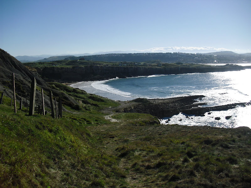 Sendero a la Punta del Cuerno en Cuchía