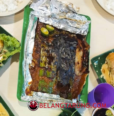 Ikan Siakap Bakar Sambal Petai