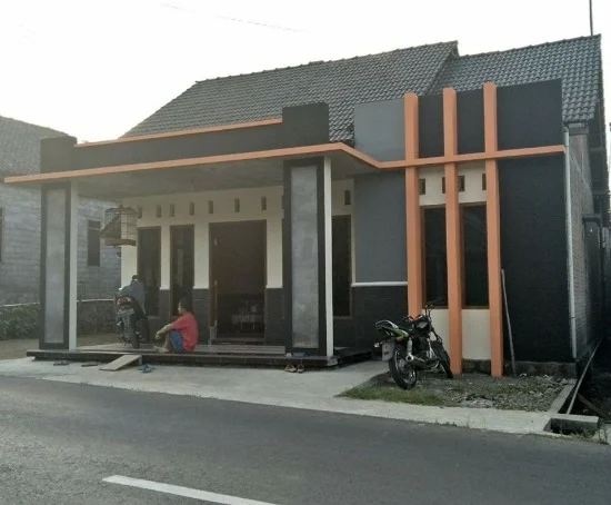 17 Desain rumah dengan teras dak minimalis