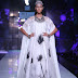 Model on ramp presenting the magnificent collection of the Satya Paul