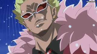 ワンピースアニメ ドレスローザ編 706話 ドフラミンゴ ドフィ DonQuixote Doflamingo | ONE PIECE Episode 706