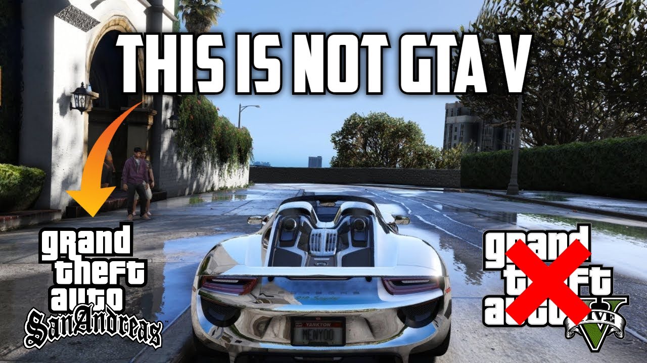 Make GTA San Andreas into GTA V for PC (2021) 