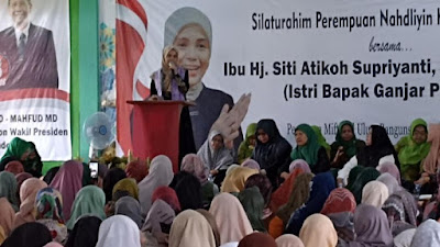 Siti Atikoh ke Muslimat NU: Kemungkinan Kita Diintimidasi