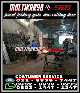 Gambar Multikaryasteel Pusat penjualan Folding Gate Pintu Harmonika dan Rolling Door permeter persegi2 terkirim dan terpasang Harga murah untuk wilayah tangerang serpong bintaro bsd pik alamsutra balaraja cikupa Tambun tambun utara tambun selatan Cibitung Bekasi Cikarang tangerang jakarta bogor bandung depok serpong dan wilayah jawa barat lainnya