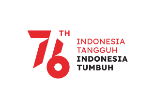 gambar logo hut ri ke-76 PNG