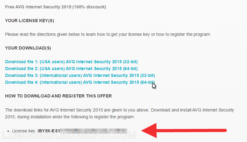 Dapatkan AVG Internet Security 2015 Full Version Gratis dan Legal