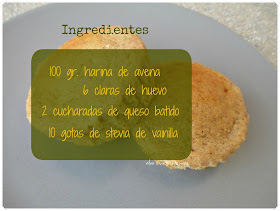 Bizcochitos de AVENA con STEVIA de VAINILLA