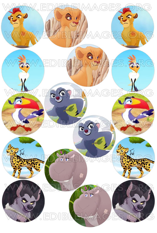 edible image lion king