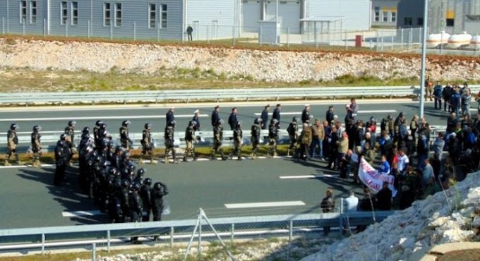 Branitelji nakon blokade autoceste obustavili prometnicu na Žabaru