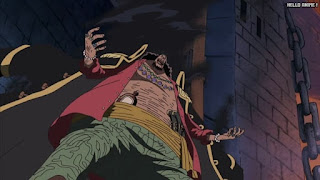 ワンピースアニメ インペルダウン編 447話 黒ひげ Marshall D. Teach | ONE PIECE Episode 447