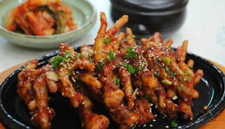 Ceker Ayam Pedas Khas Korea