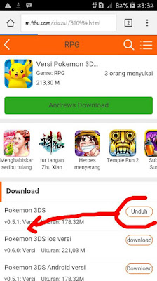 Download Game RPG Pokemon 3DS Terbaru