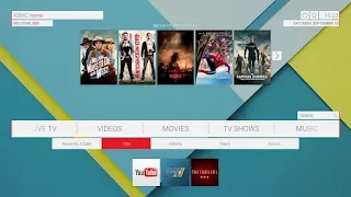 Unity Kodi Skin