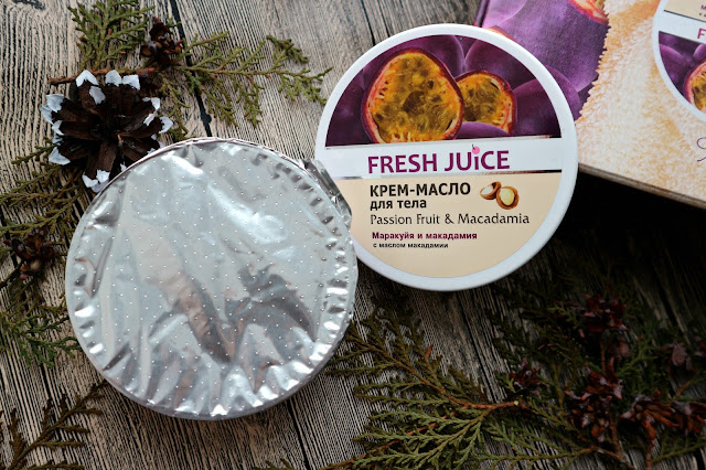 Fresh Juice Крем-масло для тела "Passion Fruit & Macadamia"