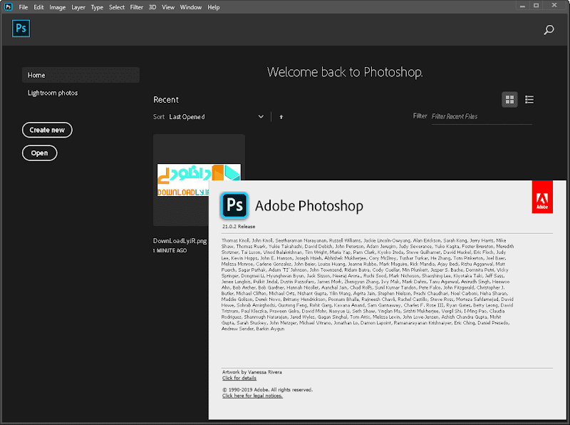 telecharger Adobe Photoshop 2020 v21.0.2 + Portable / macOS
