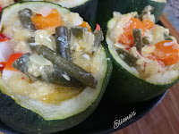 calabacín relleno